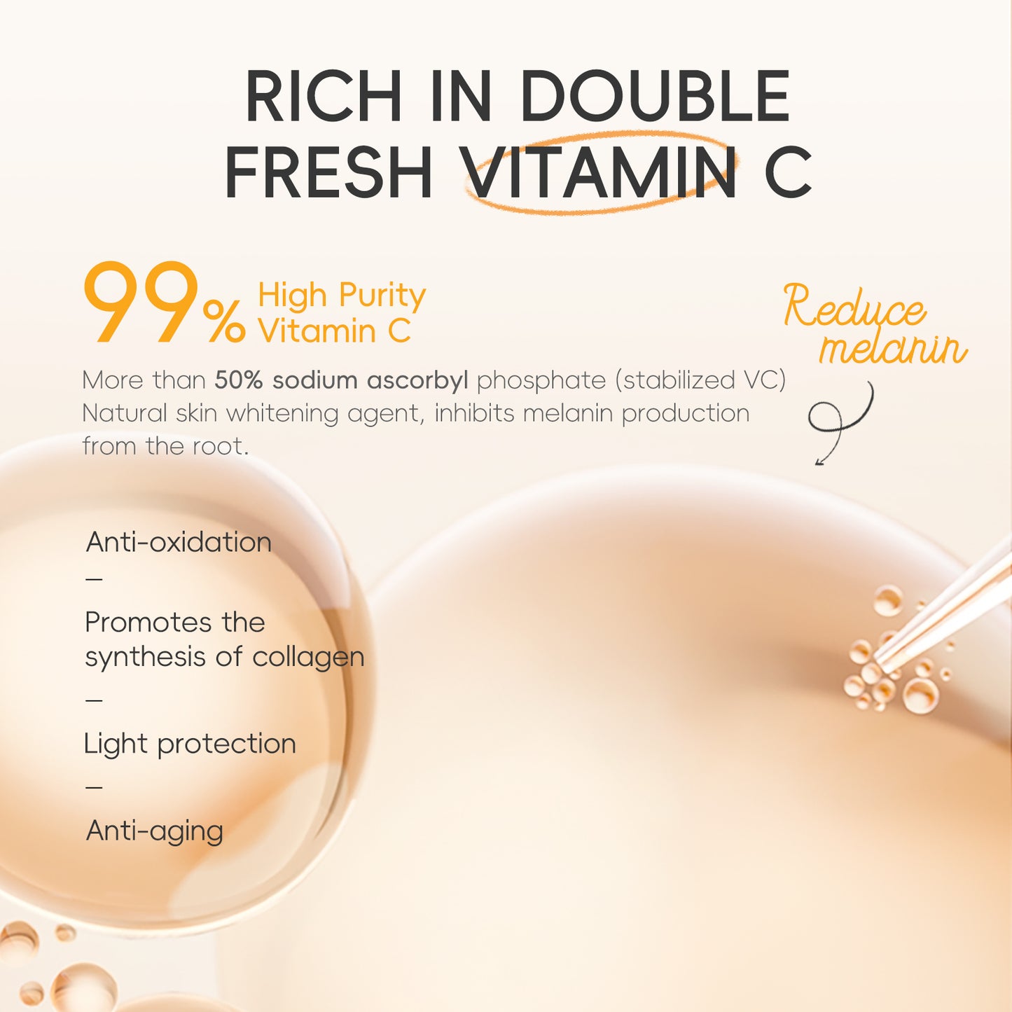 Coffret Soin Visage Hydratant & Éclaircissant (5 Pièces) - LAIKOU Vitamine C